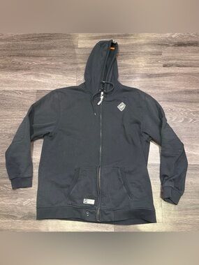 One Industries Full Zip Hoodie Logo Black Men’s XXL